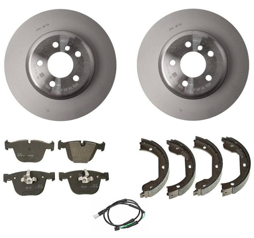 BMW Brake Kit - Pads and Rotors Rear (345mm)